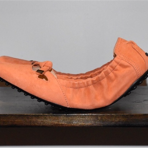 Tod's, Ballet Flats, Salmon, 8 - Picture 5 of 5